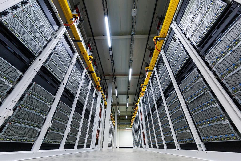 Inside a Microsoft Azure datacenter